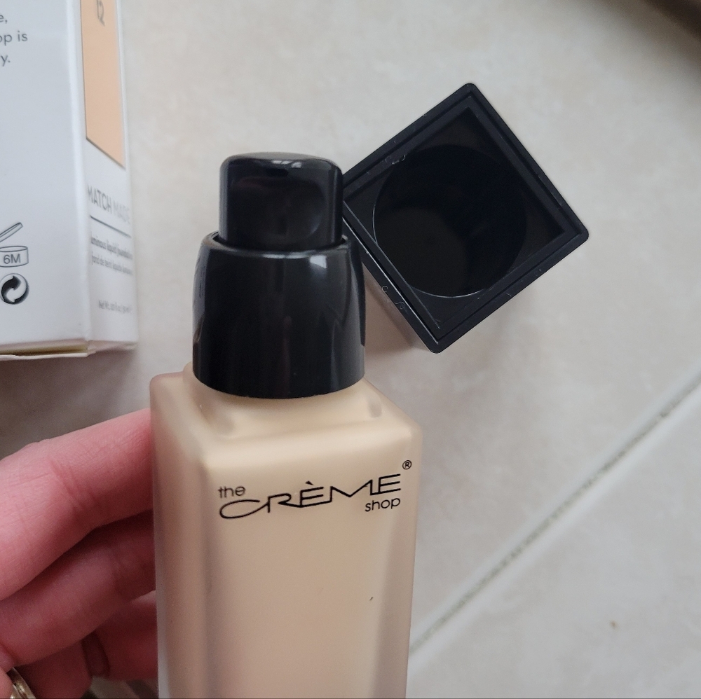 The Creme Shop Match Made Luminous Liquid Foundation Shade 12 New - Picture 10 of 10